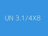 UN 3.1/4X8